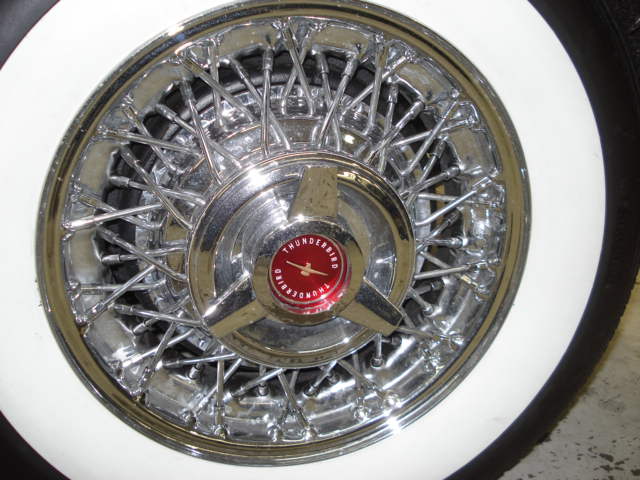 1955 T Bird Wheel