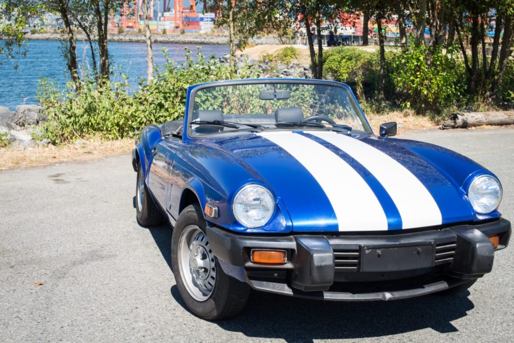 1981 Triumph Spitfire Roadster front angle
